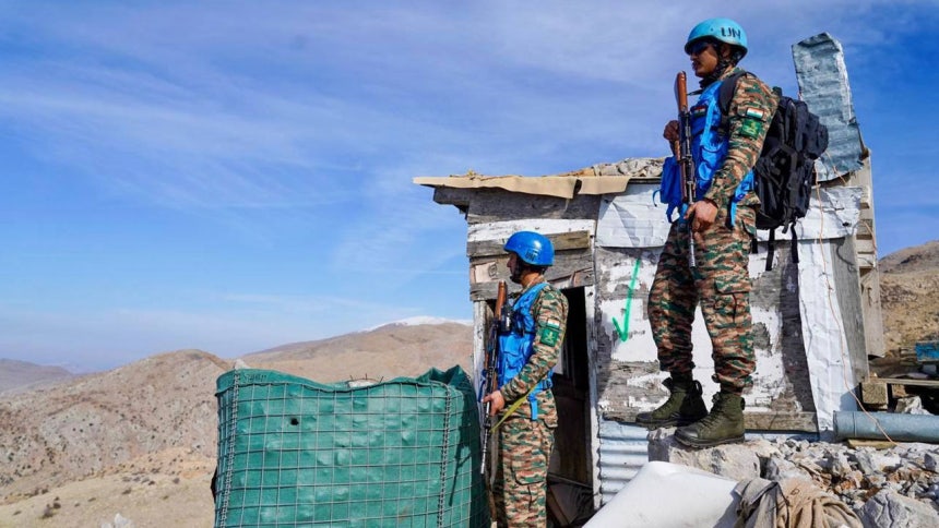 레바논 주둔 유엔군 [연합뉴스/UNIFIL 제공]