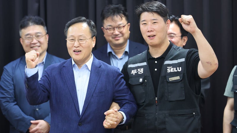 삼성전자 노사협상 극적 타결‥노조 "총파업 유보"