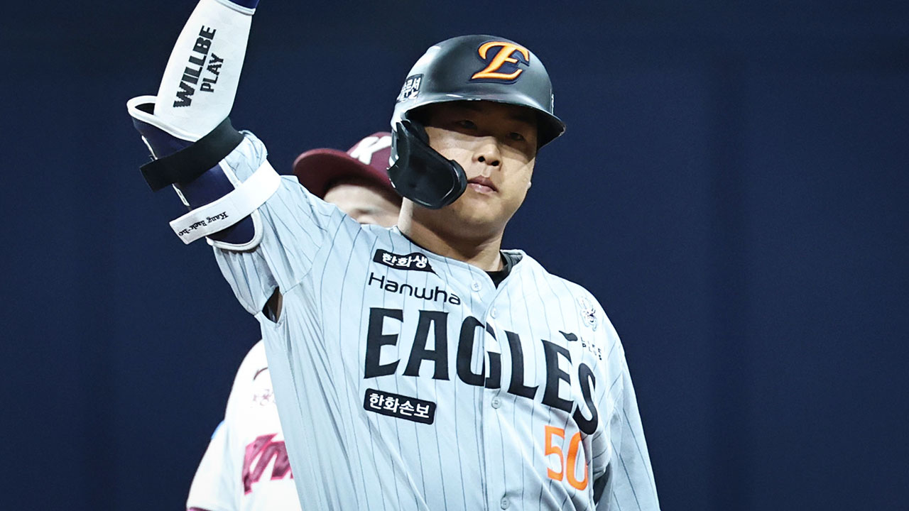 한화 <b>강백호</b>, KBO리그 5월 MVP‥개인 첫 수상
