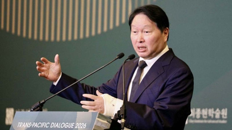 최태원 "<b>일본</b>, 신규 반도체 공장 건립 훌륭한 후보지"