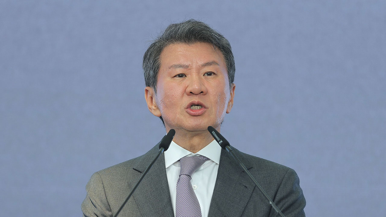 정몽규 축구협회장 사임서 제출‥13년 5개월 만에 사퇴