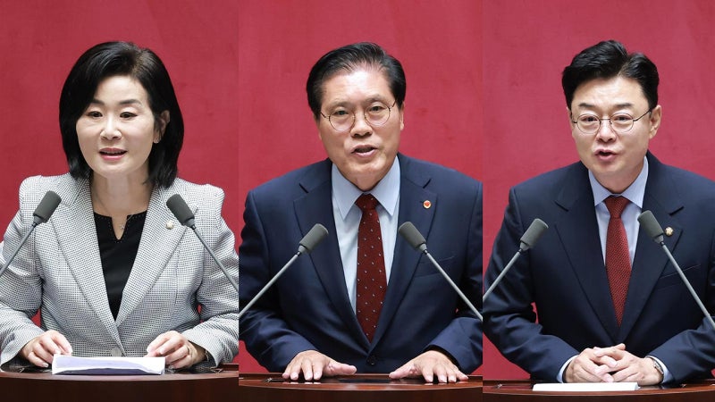 <b>국회</b>, 국민의힘 몫 6개 상임위원장 선출‥후반기 <b>국회</b> 개원 54일만 원구...