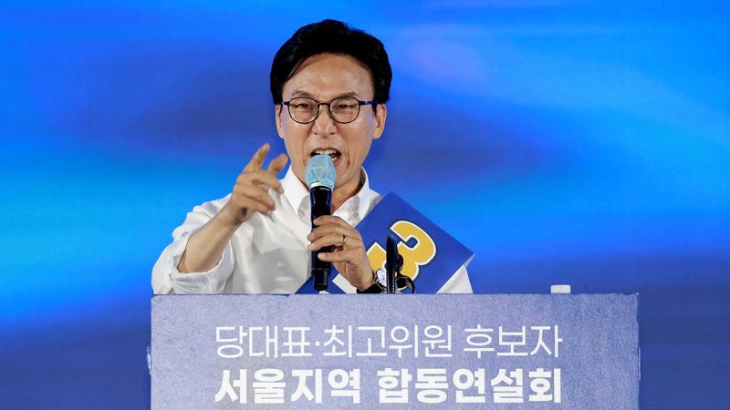[속보] 민주당 당대표 <b>경선</b>‥서울·경기 모두 '<b>김민석</b>' 1위