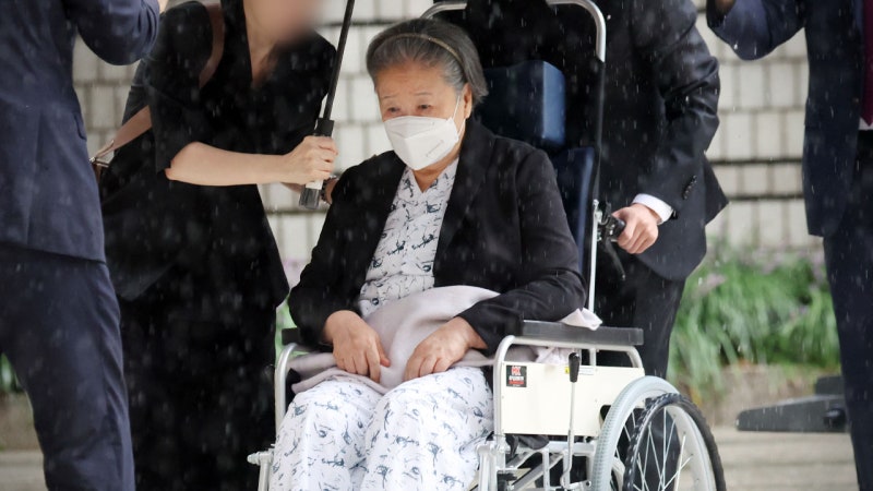 '윤석열 정부 <b>정교유착</b>' <b>한학자</b> 통일교 총재 <b>1심</b> 징역 2년