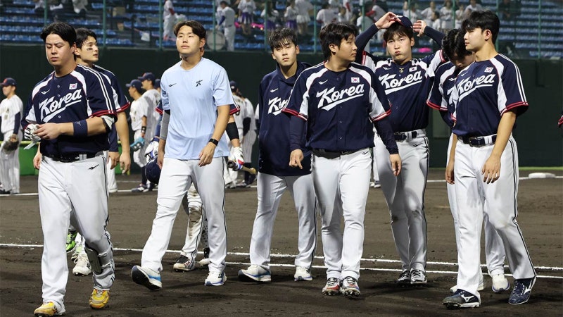 <b>한국</b> 야구 '실업팀' 일본에 0-5‥예상 밖 <b>완패</b>