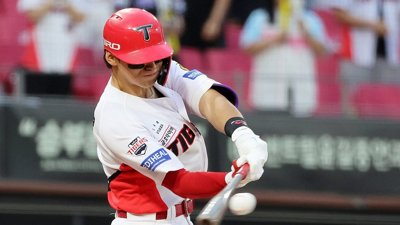 '아시안게임 금메달' <b>김도영</b>, 복귀 후 <b>41</b>호 <b>홈런</b>포‥구단 최다 신기록