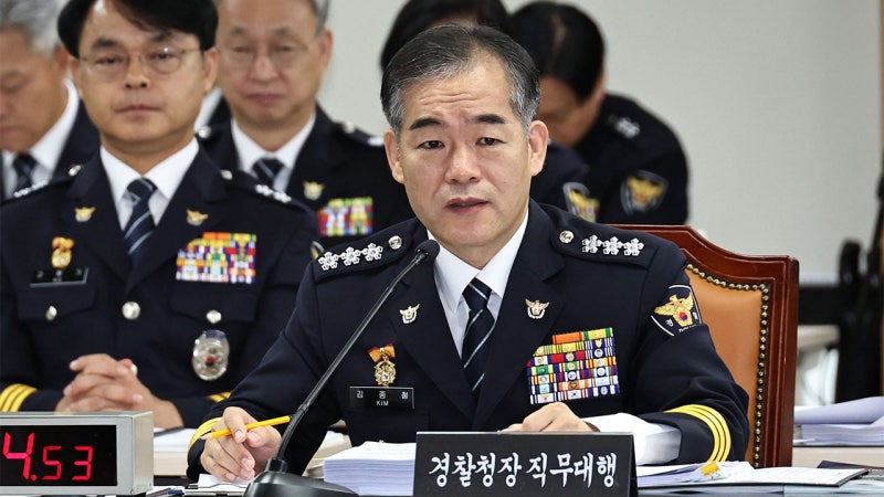 <b>경찰청</b>장 대행, '한동훈 딸 의혹' 조건부 <b>재수사</b> 가능성 시사