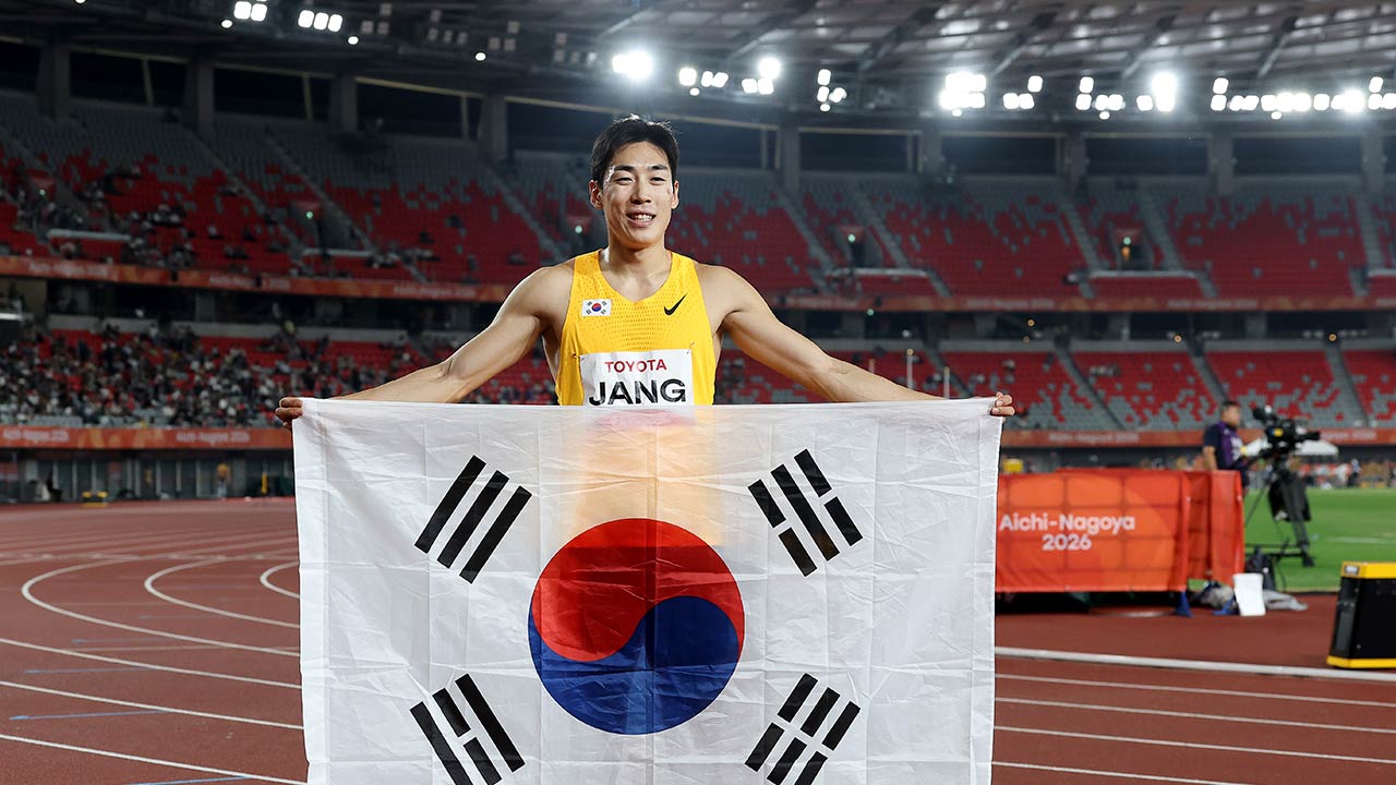 육상 장민호, <b>장애인</b>AG 100ｍ 금메달‥10초 48 아시아신기록