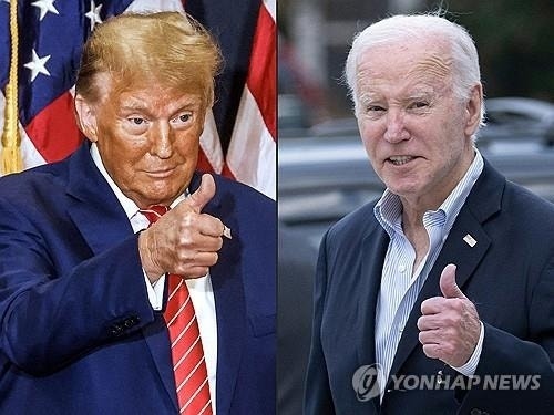 바이든이냐 트럼프냐…<b>여론조사</b> '박빙'
