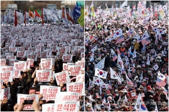 <b>탄핵</b> 선고 앞둔 주말…대규모 찬반 집회