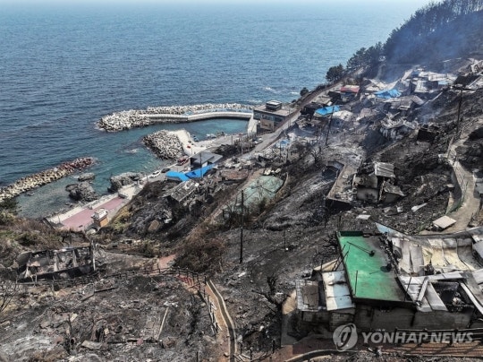 <b>영남 산불 피해 복구</b>비 1조8,809억…'역대 최대'