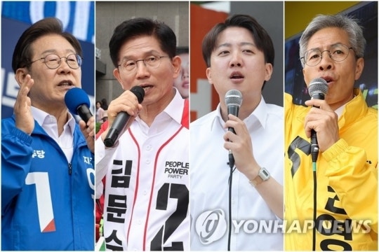 이재명 "내란 극복"·김문수 "규제 혁파"…첫 <b>토론</b> 격돌