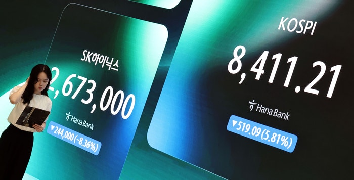 대신증권 "8000선이 1차 지지…7월 실적·하이닉스 ADR이 반등 트...