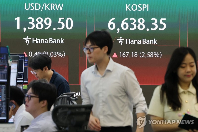 반도체 투톱 질주에 <b>코스피</b> '훨훨'…외국인·기관 '쌍끌이'