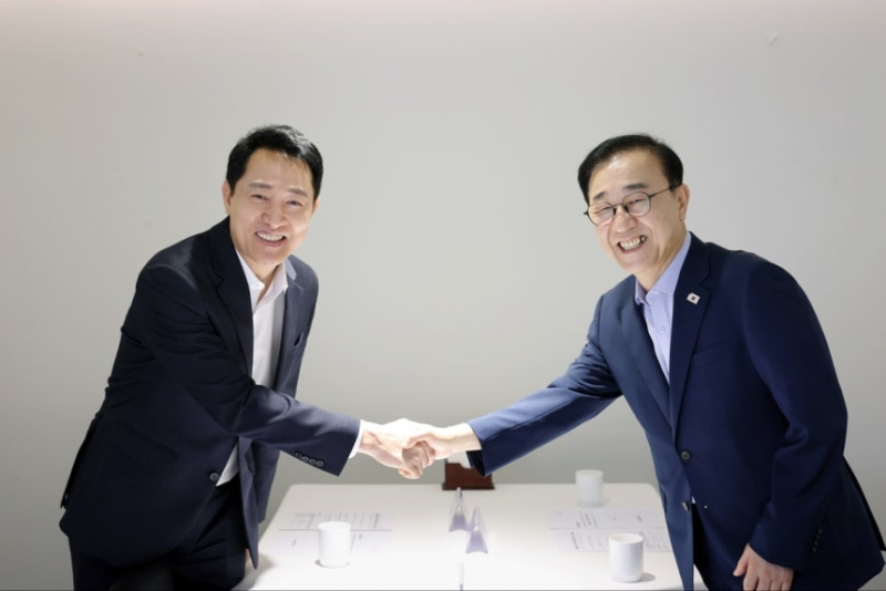 [속보] <b>용산공원</b> 주택 공급 <b>평행선</b>…오세훈 "내주 합의 기대감"