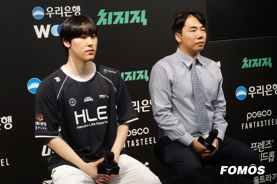 [LCK]승자 결승 향한 <b>한화생명</b>, "초반 세트 패배, 좋은 양분 됐다"
