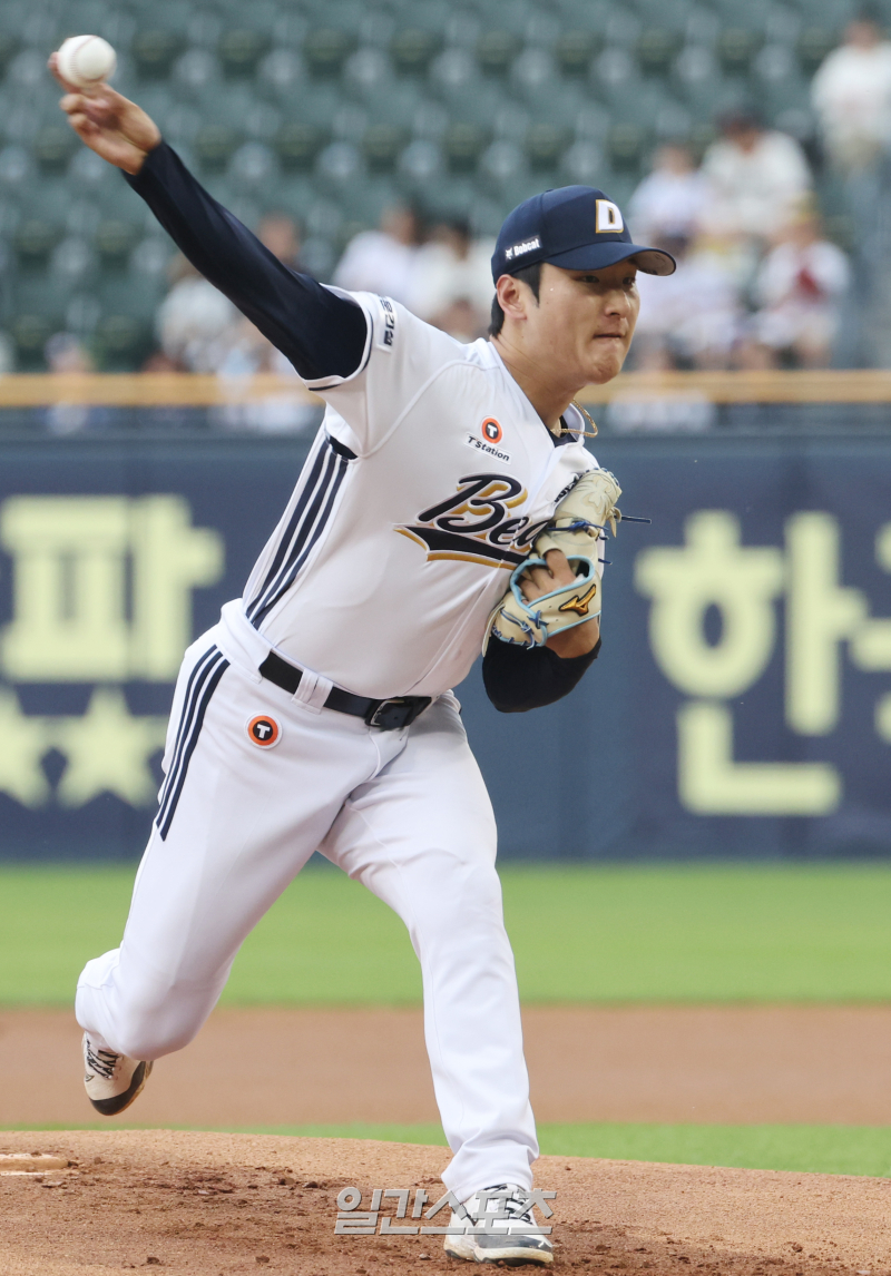 [포토]<b>곽빈</b>, <b>승리</b>를 위해