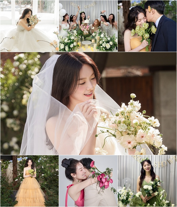‘뽀미 언니’ 하지혜, <b>6세 연하</b>와 <b>결혼</b>... 박경림 축사+하동근 축가