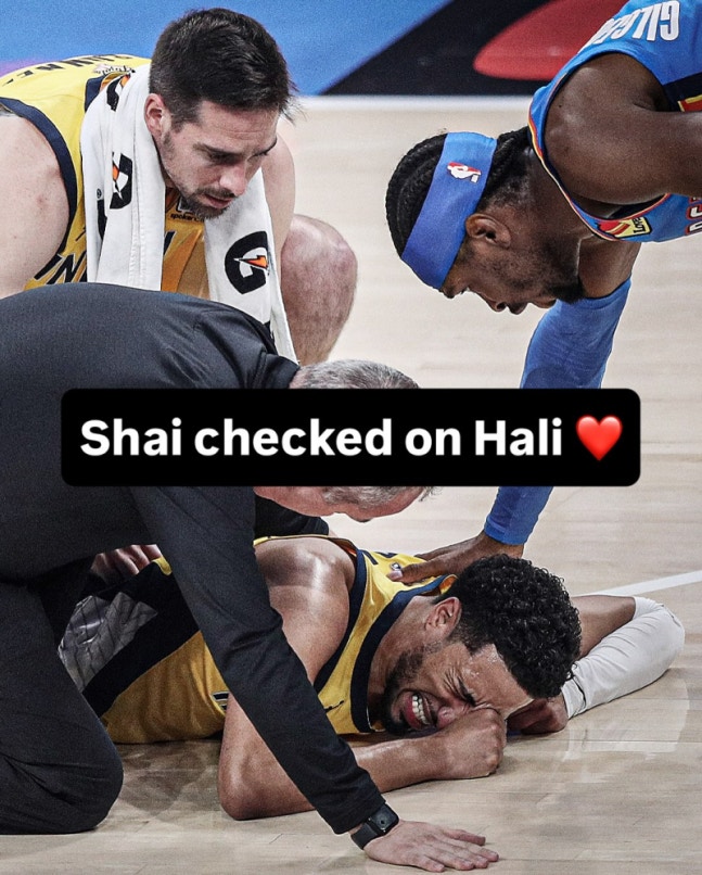 ‘SGA 29점 12AS’ OKC, 창단 첫 NBA 파이널 우승…IND 할리버튼은 부상으로 눈물