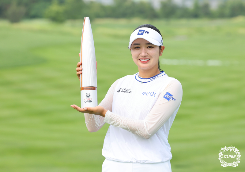 <b>박혜준</b>, <b>롯데 오픈</b>서 생애 첫 <b>우승</b> … 위믹스 포인트 랭킹 22위 도약