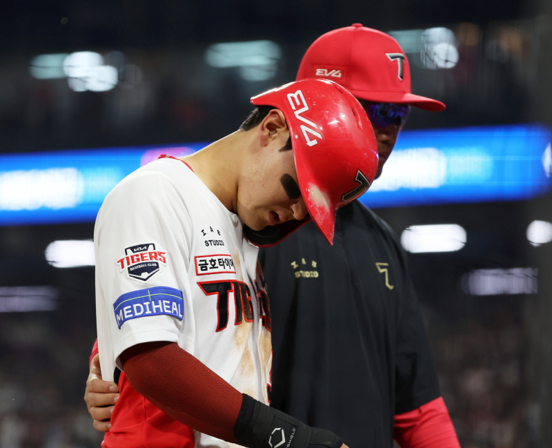 <b>햄스트링</b> 다친 MVP <b>김도영</b>, 23일부터 러닝 포함 모든 기술 훈련 "복귀 시...