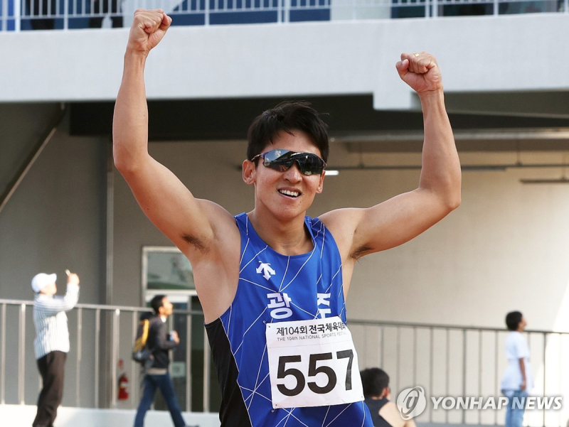 ‘육상 간판’ <b>김국영</b>, 대한체육회 <b>선수</b>위원회 신임 <b>위원장</b>으로 <b>선출</b>