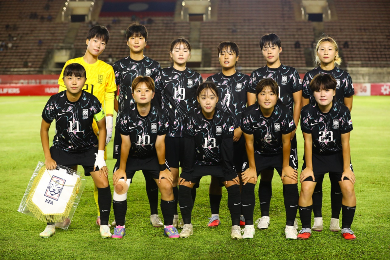 U-19 <b>여자축구</b>, 라오스 꺾고 <b>아시안컵</b> 예선 2연승