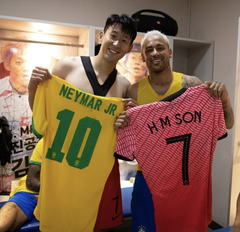‘<b>손흥민</b> vs 네이마르’ 성사 가능성에 ‘들썩’…홍명보호에 브라질전...