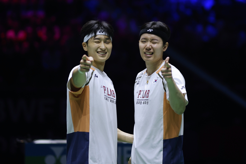 배드민턴 남복 랭킹 1위 <b>서승재</b>-<b>김원호</b>, 세계선수권 <b>결승 진출</b>...첫 우승...