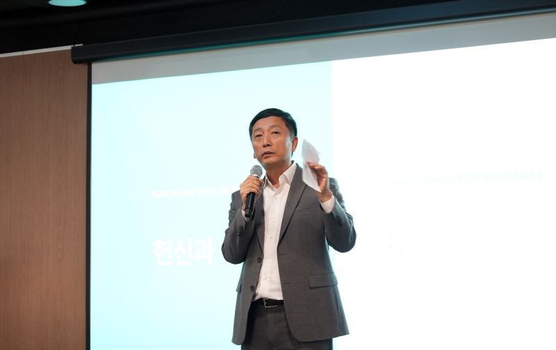 이용욱 SK온 신임 CEO. SK온 제공