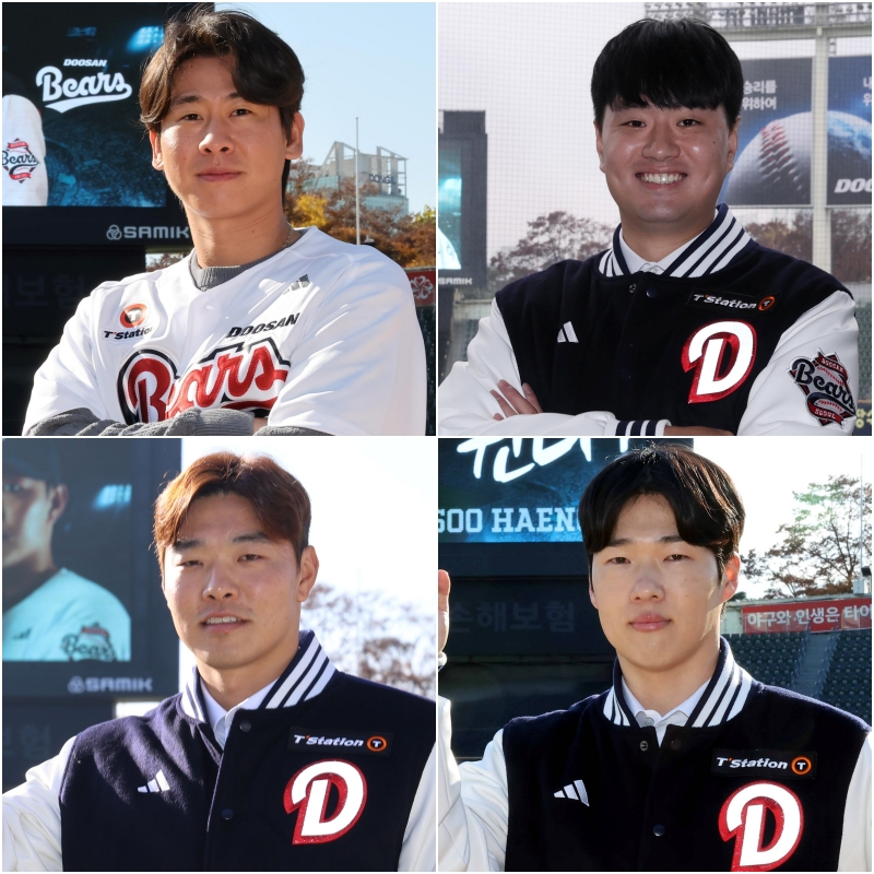 <b>FA</b> <b>최원준</b> 38억 <b>계약</b> 잔류, 두산 열흘 새 4명에 186억 썼다