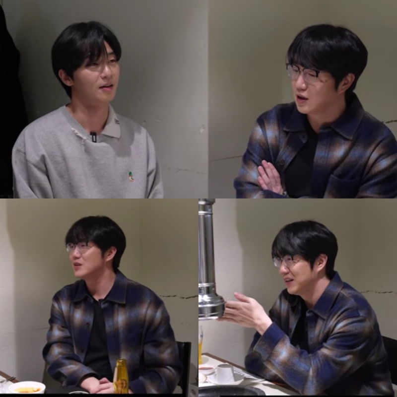 <b>성시경</b>, ‘먹을텐데’서 <b>박서준</b>과 친밀도 상승... 쑥스러운 표정