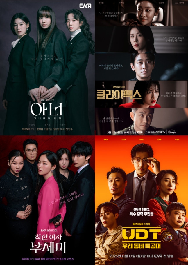 朱智勛、河智苑主演《權慾之巔Climax》 ENA續寫戲劇高收視新篇章