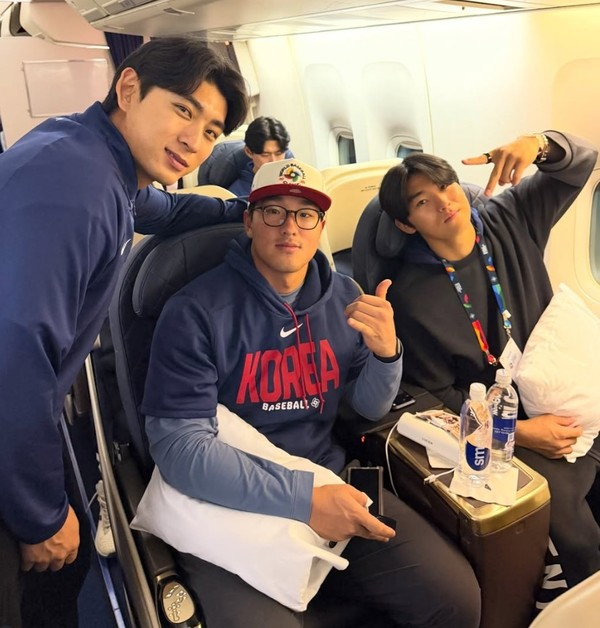 '전세기 출발 지연→7시간 대기' WBC 대표팀 16일 새벽 귀국