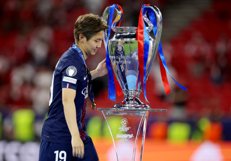 ‘이강인 출전은 또 불발’ <b>PSG</b>, 승부차기 끝에 아스널 꺾고 <b>UCL 2연패</b>