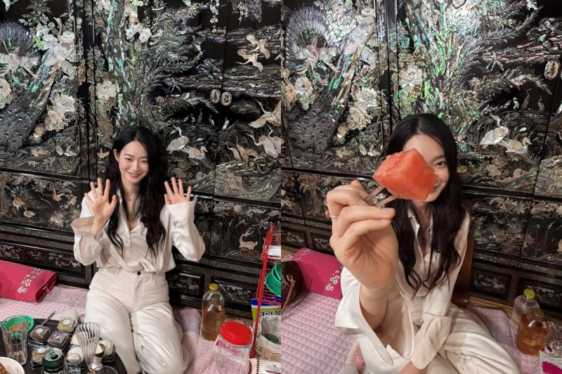 “MZ 사진 고마워~ ㅇㄹ”…신민아, ‘<b>차쥐뿔</b>’ 비하인드 공개 [IS하이컷...