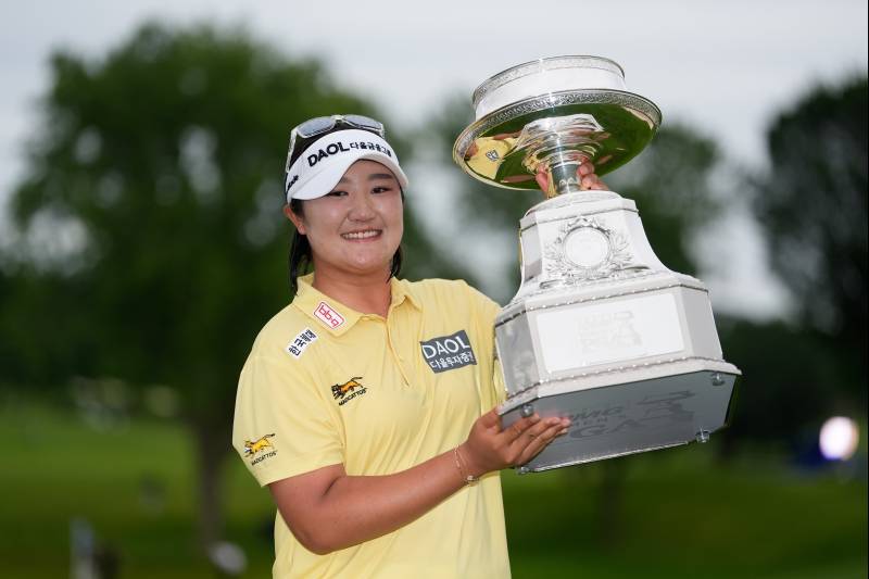 '이제는 메이저 퀸' 유해란, 세계랭킹 7위로 우뚝…김민솔 15위·윤이나 17위