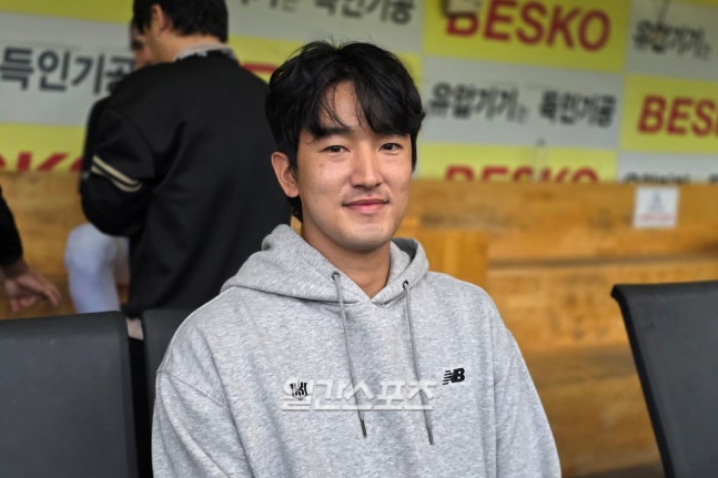 11일 경기 후 만난 KT 고영표. 대구=윤승재 기자