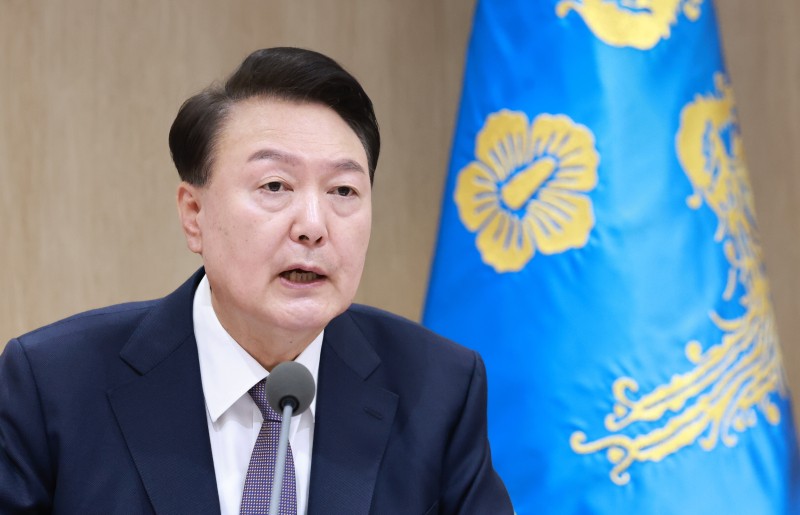 윤 <b>대통령</b> "금투세 폐지로 시장 불안 제거"
