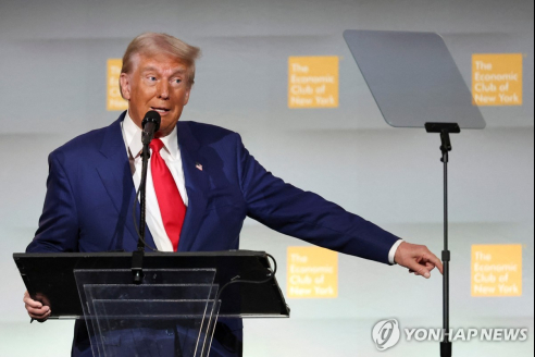 도널드 트럼프 미국대통령.[사진 로이터/연합뉴스]