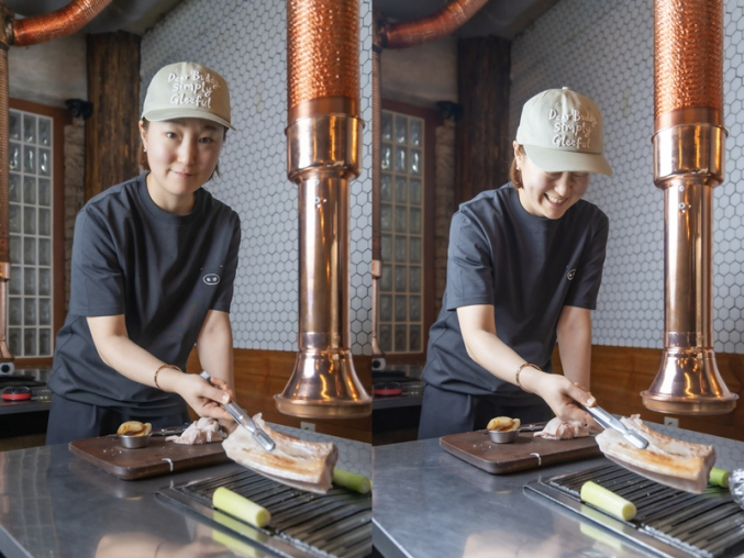 박수경 금돼지식당 대표.[사진 신인섭 기자]