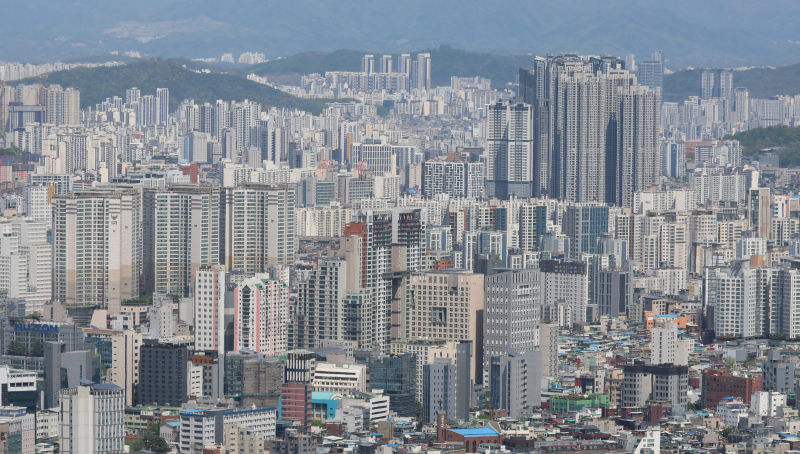 서울 시내 아파트 단지.[사진 연합뉴스]