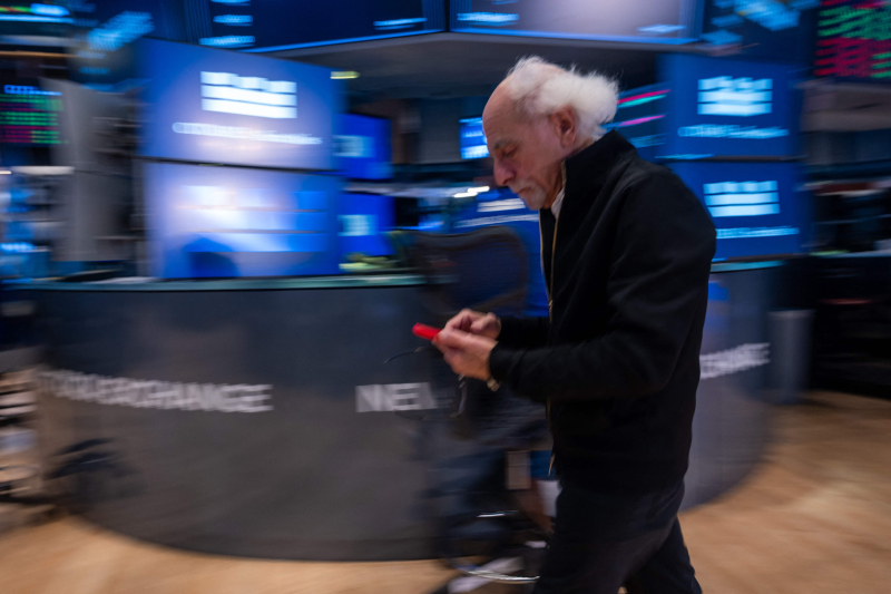 뉴욕증권거래소의 트레이더 [사진 AFP=연합뉴스]