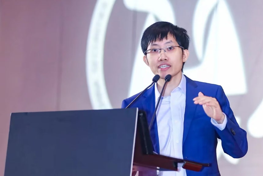 중국 AI 스타트업 딥시크 창업자 량원펑 최고경영자(CEO).[사진 바이두 캡처]