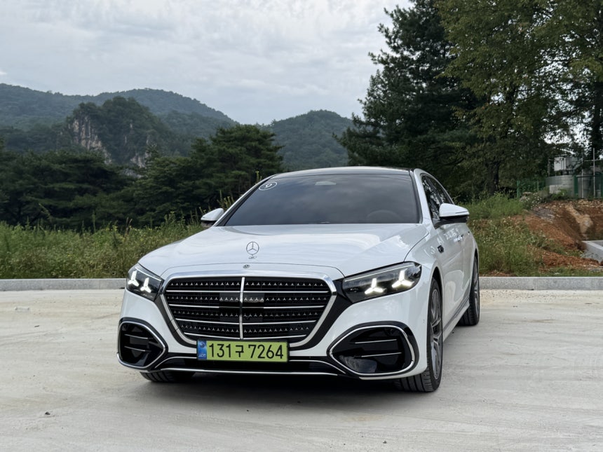더 뉴 메르세데스-벤츠 S 450 4MATIC Long AMG Line. [사진 박세진 기자]