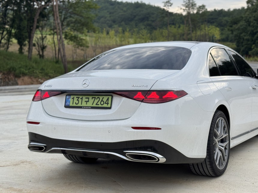 더 뉴 메르세데스-벤츠 S 450 4MATIC Long AMG Line. [사진 박세진 기자]