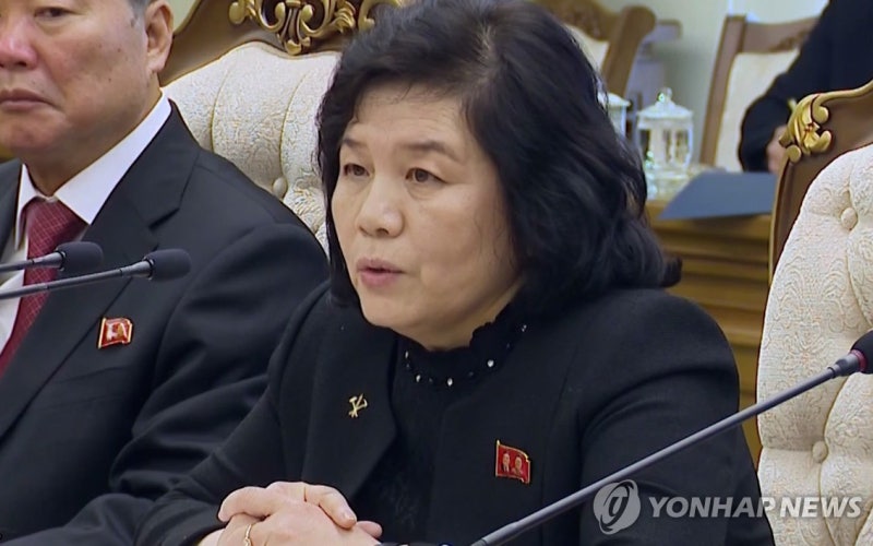 [속보] <b>北 외무상</b> “<b>핵보유 의지</b>, 천년 지나도 절대불변”
