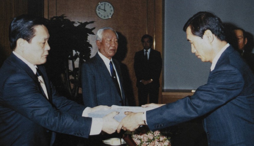 李·昆（Lee Kun -Hee）主席將於1991年12月5日獲得管理獎。三星E＆C從1978年的合同中的第28位躍升至1991年的第四名，但面臨著由於Gupo火車事故而暫停的最大危機[三星E＆C]