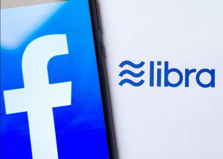 페이스북(현 메타)이 추진했던 블록체인 프로젝트‘리브라(Libra)’의 로고.뉴스1