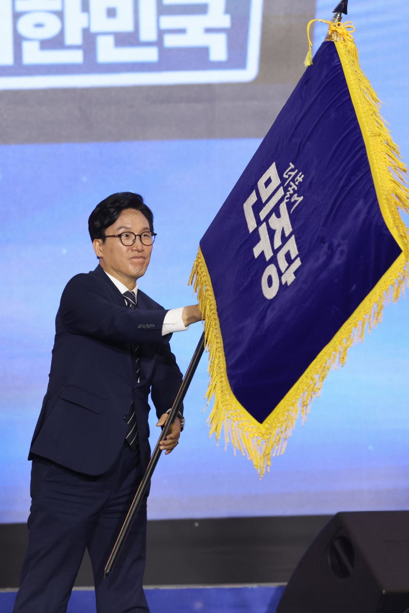 김민석 당대표 “민주당, 李 정부 성공 위해 뛰겠다”…최고위원에 김용...